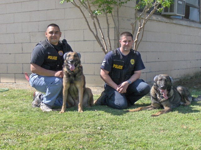 Officer Gutierrez & Zak, Officer Inacio & Fritz