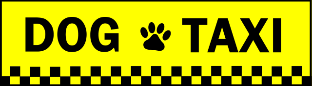 "Dog Taxi" Bumpersticker